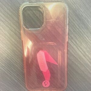 Pink Clear Phone Case